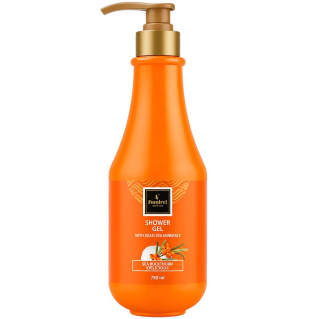 detail Sprchový gél Rakytník 750ml Famirel