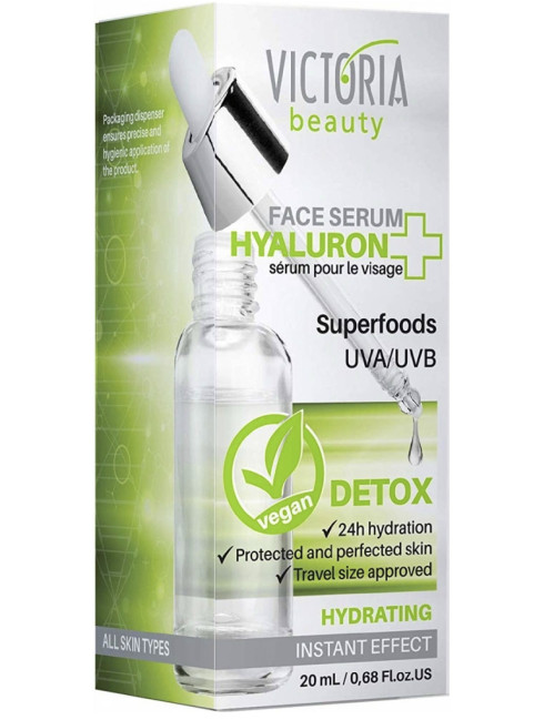 detail Hydratačné pleťové sérum Hyaluron+ 20 ml Victoria Beauty
