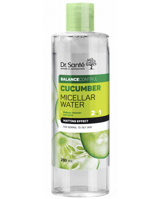 detail Micelárna voda s matujúcim účinkom 200 ml Dr. Sante