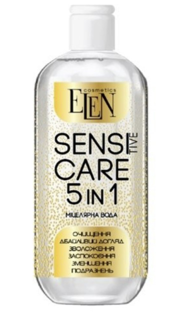 detail Micelárna voda Elen Cosmetics Total Care 5v1, 500 ml