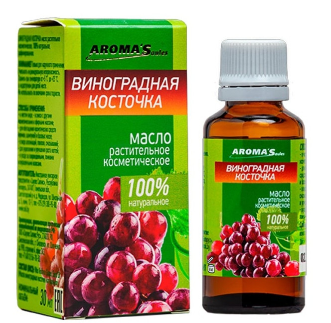 detail Kozmetický olej z hroznových jadier 30ml AromaSaules