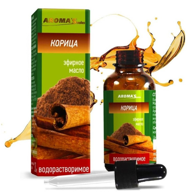 detail Esenciálny olej škorica 30ml AromaSaules