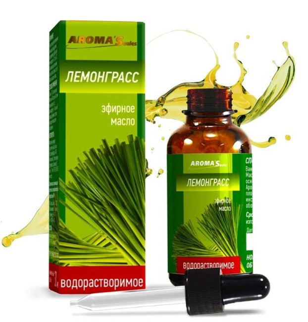 detail Esenciálny olej citrónová tráva 30ml AromaSaules