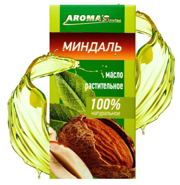 detail Rastlinný mandľový olej 30ml Aroma Saules