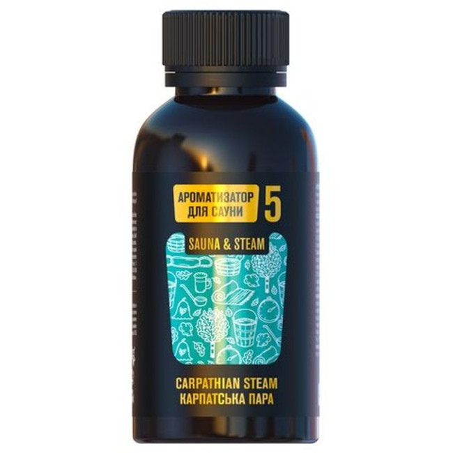 detail Saunové aroma Karpatská pára 100 ml Golden-Farm