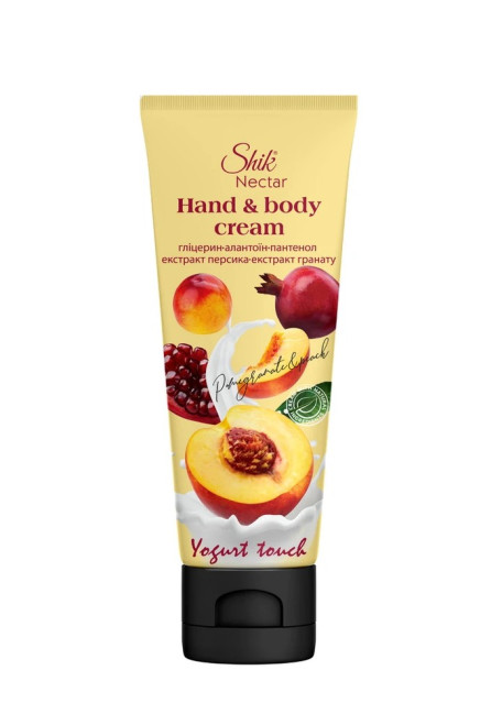 detail Krém na ruky a telo Extrakt z broskyne a granátového jablka 75 ml Shik