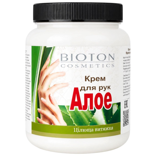 detail Krém na ruky Aloe 500ml Bioton Cosmetics