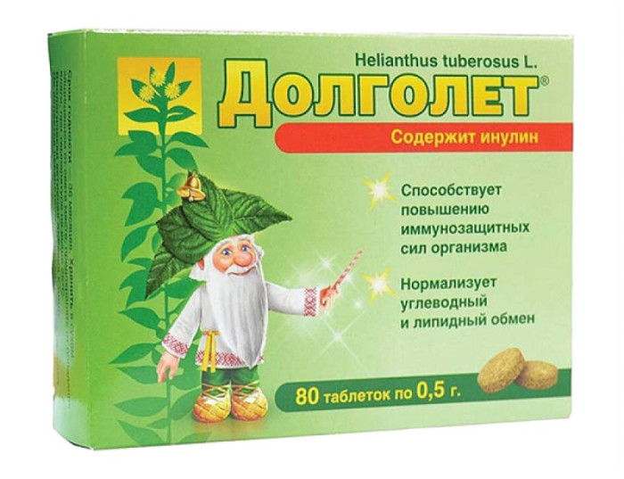 detail Dlhovek 80 tabliet 40g