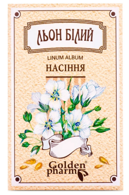 detail Semená bieleho ľanu 100 g Golden Farm