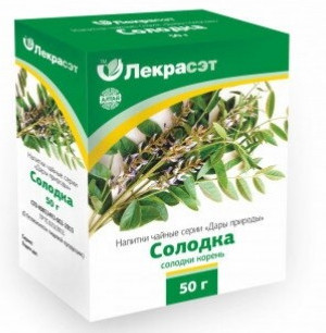 detail Sladkého drievka 50g Lekarset