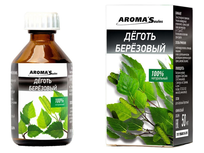 detail Brezový decht 50ml AromaSaules