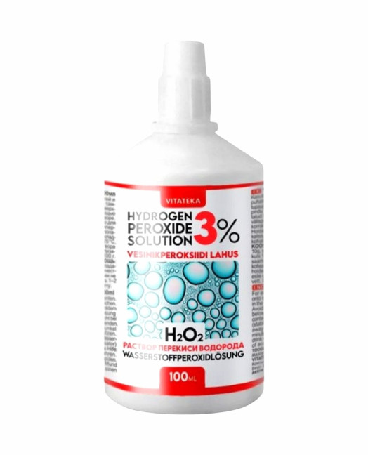 detail Peroxid vodíka 3 % 100 ml VITATEKA