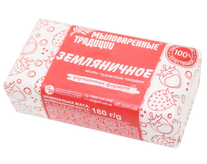 detail Mydlo jahodové 180g M.T.