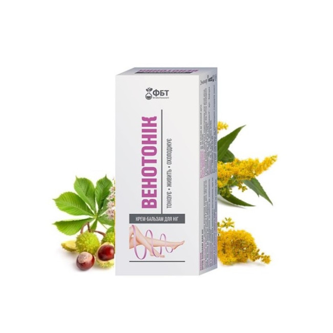 detail Krém-balzam na nohy Venotonický 75ml FBT