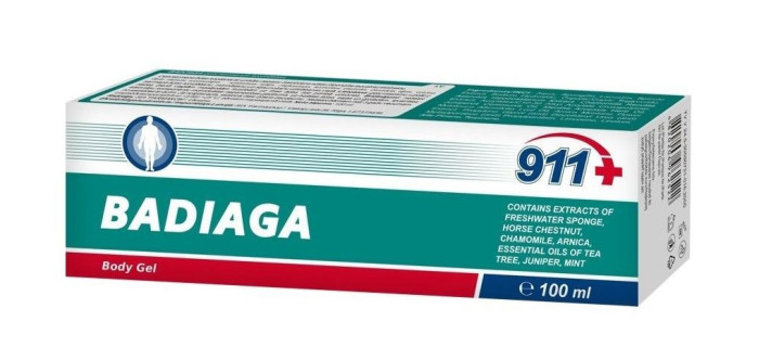 detail Tělový gel Badyaga 100ml  911