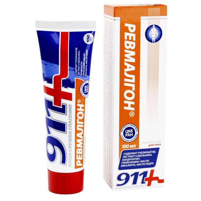 detail Gél-balzam na telo Revmalgon 100ml 911