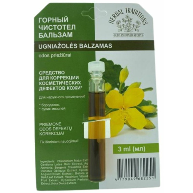 detail Horský Čistotél 3ml HERBAL TRADITIONS