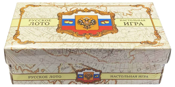 detail Stolová hra Loto Russia kartón