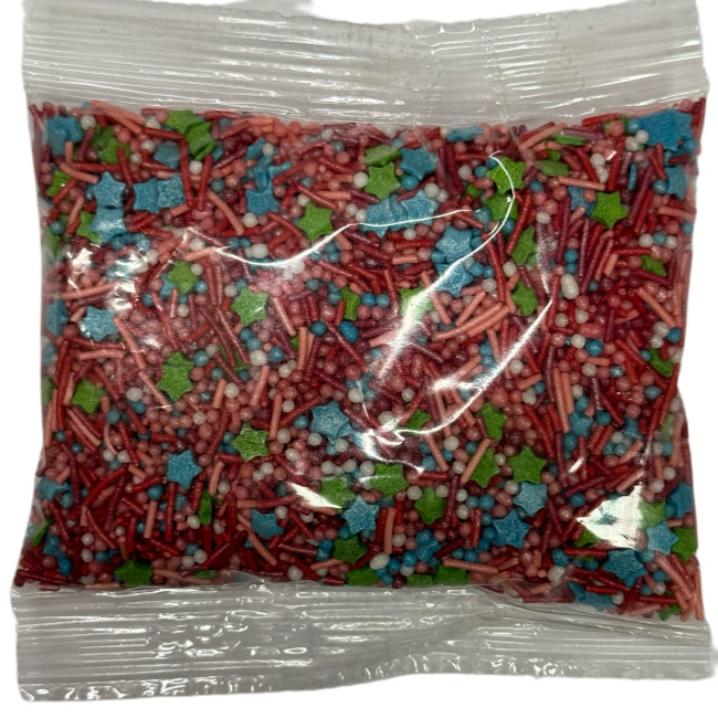 detail Cukrárenská posypka, perleťový mix 100g