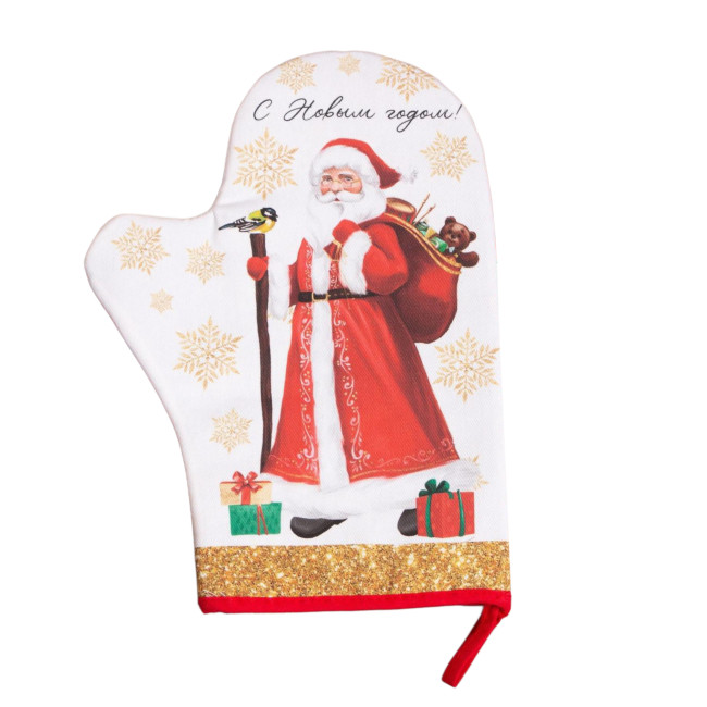 detail Kuchyňská rukavice S Novym Godom 28×20 cm