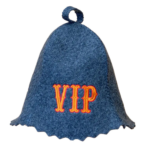 detail Čiapka na banju (saunu) VIP sivá 100%