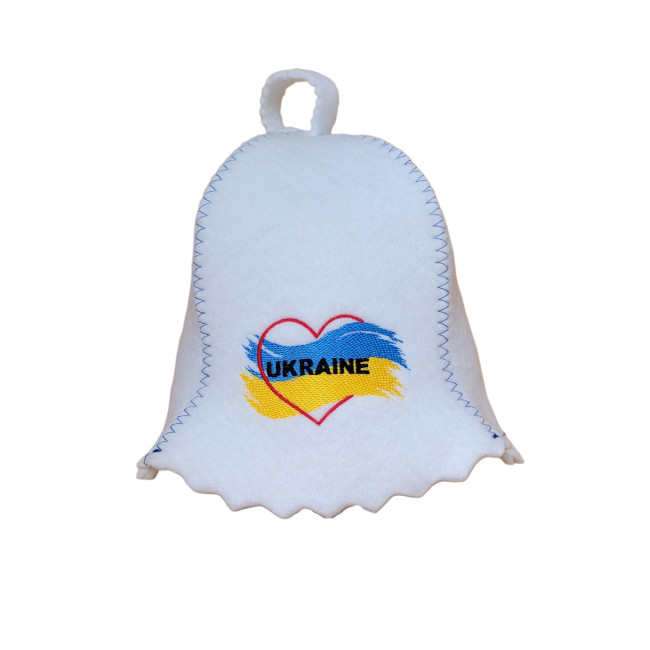 detail Čiapka na banju (saunu) UKRAINE