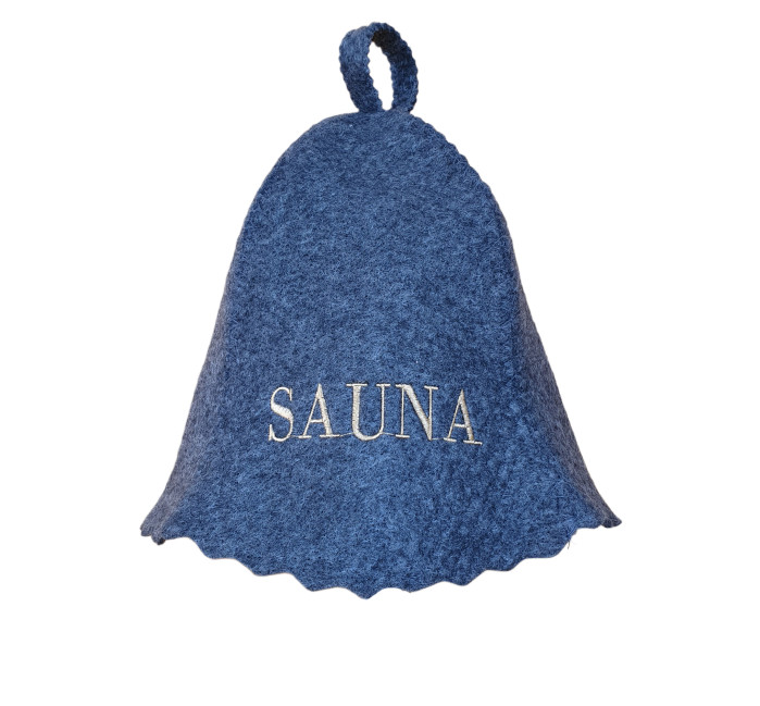 detail Čiapka na banju (saunu) Sauna sivá