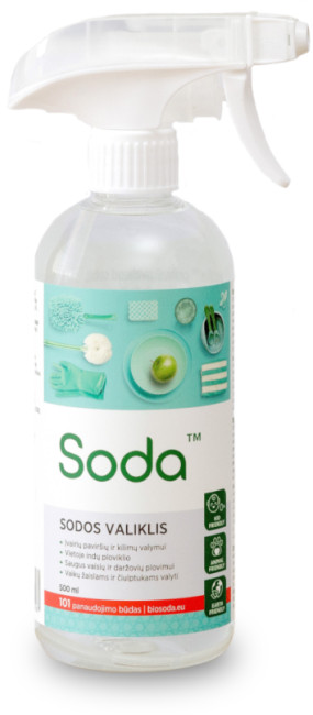 detail Tekutá sóda na čistenie 0,5 l.