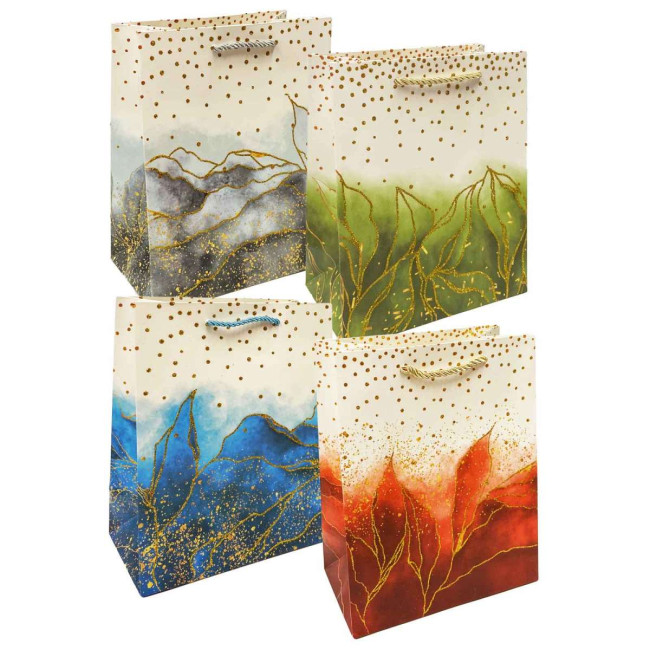 detail Darčeková taška 26x32cm Uzory