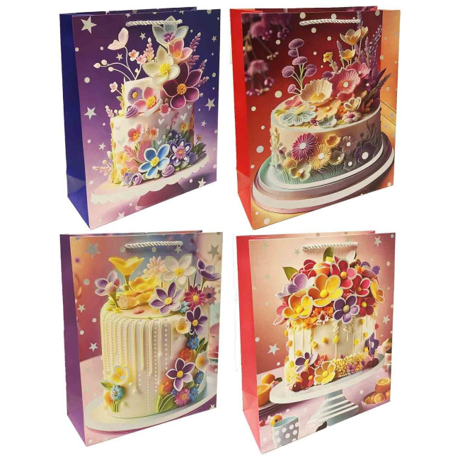 detail Darčeková taška „Torty“ 23×18 cm