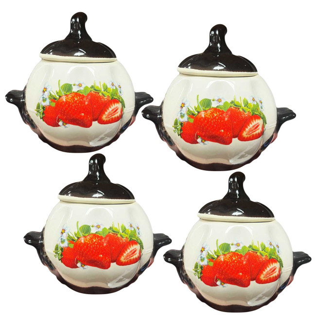 detail Keramický hrnec 