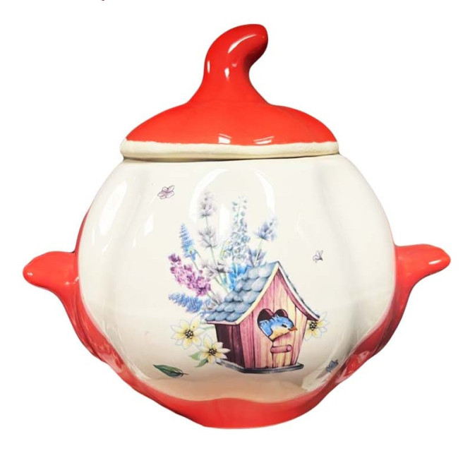 detail Keramický hrnec 