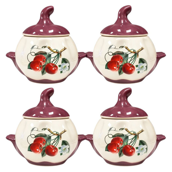 detail Keramický hrniec „Višňa“ 0,75 L