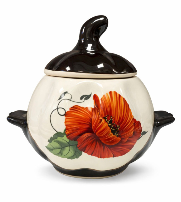 detail Keramická nádoba „Mak“ 0,75 L