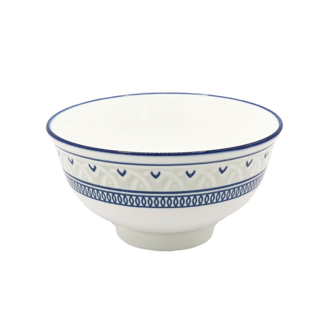 detail Porcelánová miska „Modrý vzor“ 13,2×7 cm 500 ml