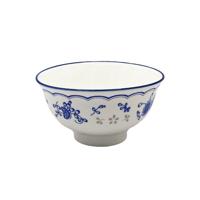 detail Porcelánová miska „Květinový vzor“ 11,8×6,8 cm 310 ml