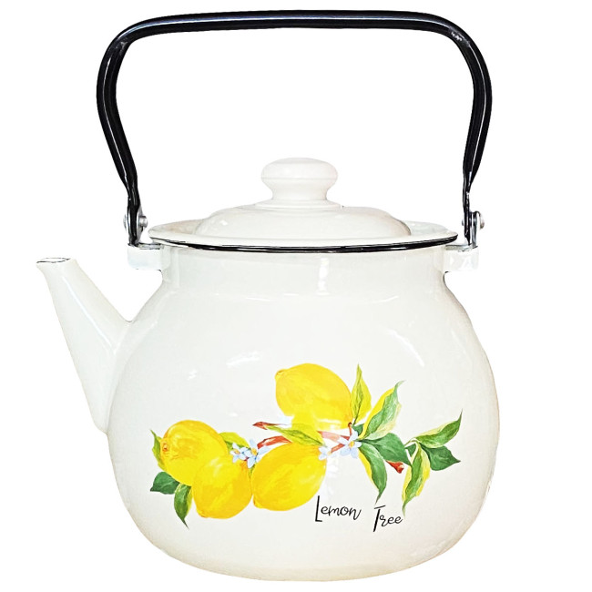 detail Smalťovaná kanvica 3,5 l Lemon Tree