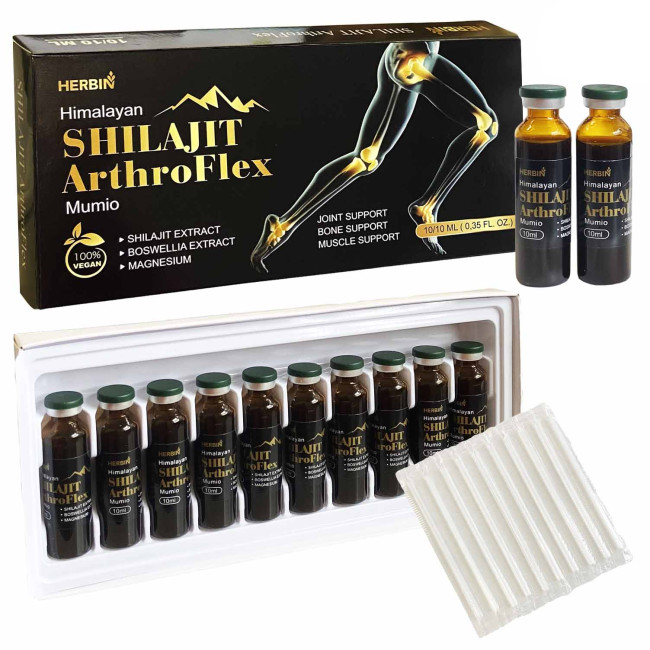 detail Mumio Shilajit ArtroFlex 10*10ml (100ml) Herbin