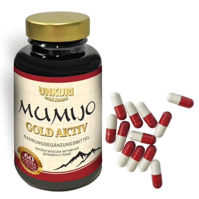 detail Mumio Gold Aktiv 60 kapsúl Unkuri