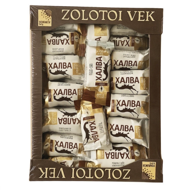 detail Slnečnicová vanilková chalva v poleve 1,5 kg Zolotoi Vek
