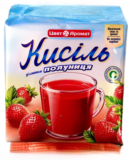 detail Kysel s jahodovou příchutí 150g T&A