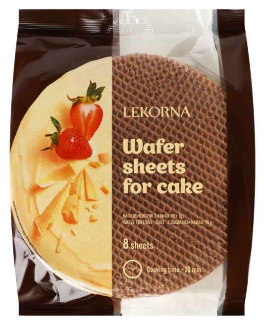 detail Oblátkové listy s kakaom 90g Lekorna