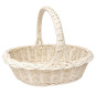 nahlad Velikonoční košík Kosička bílý S