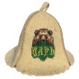 nahlad Čiapka na banju (saunu) Tsar medved