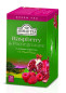 nahlad Zelený čaj Malina a granát 20×2 g Ahmad Tea