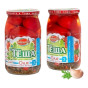 nahlad Nakladané paradajky slivkové Svokra Olja-3 880 g (čistá hmotnosť 450 g) Lackmann