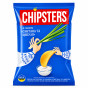 nahlad Сhipsy se smetanovou a cibulovou příchutí 120g Chipsters