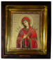 nahlad Ikona drevená so sklom 10x12cm Semistrelnaja