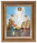 nahlad Ikona Voskresenie Christovo 11x13cm drevená so sklom
