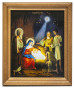 nahlad Ikona Roždestvo Christovo Nr4 11x13cm drevená so sklom